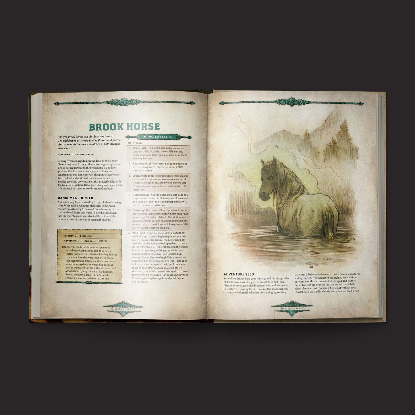 Dragonbane - Bestiary (incl. PDF)
