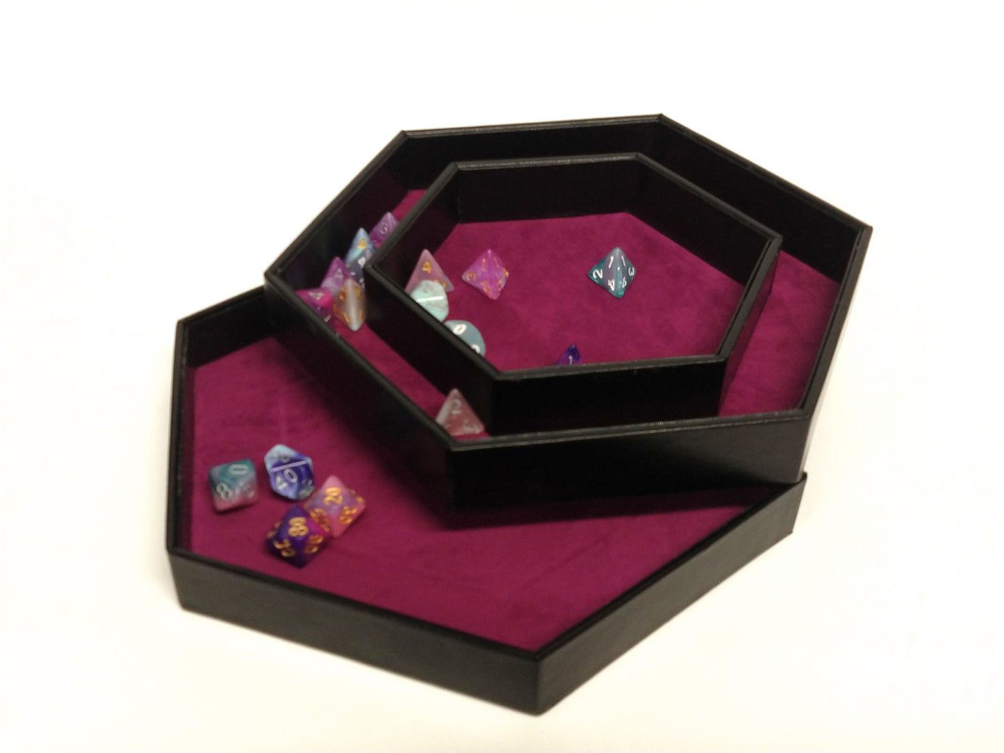 Hexagon Dice Tray - Violet