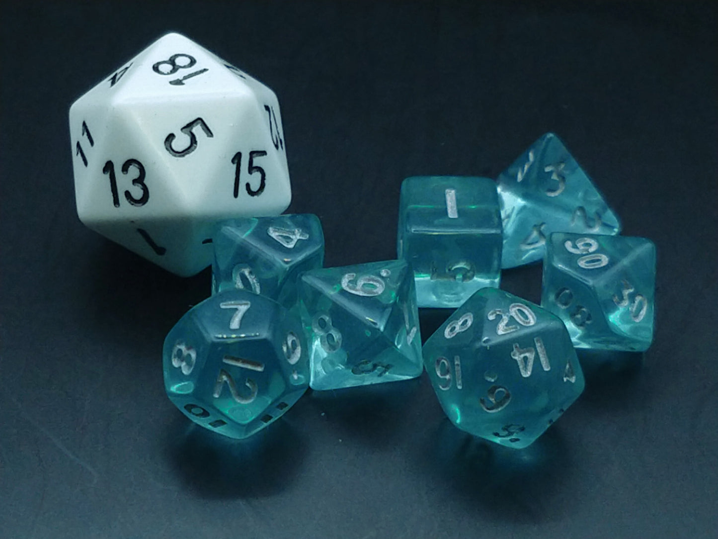 Miniature Gem polydice sets