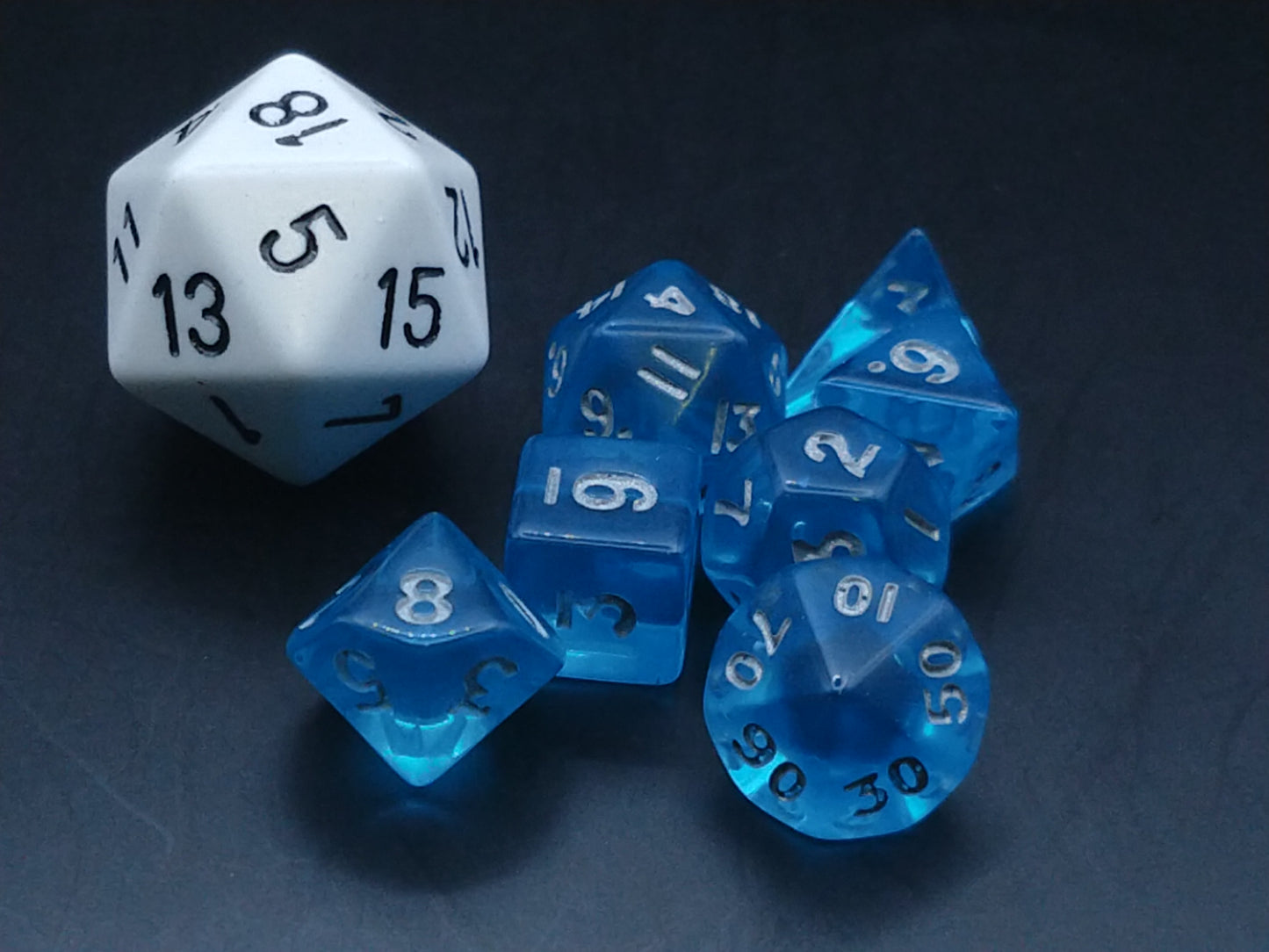 Miniature Gem polydice sets