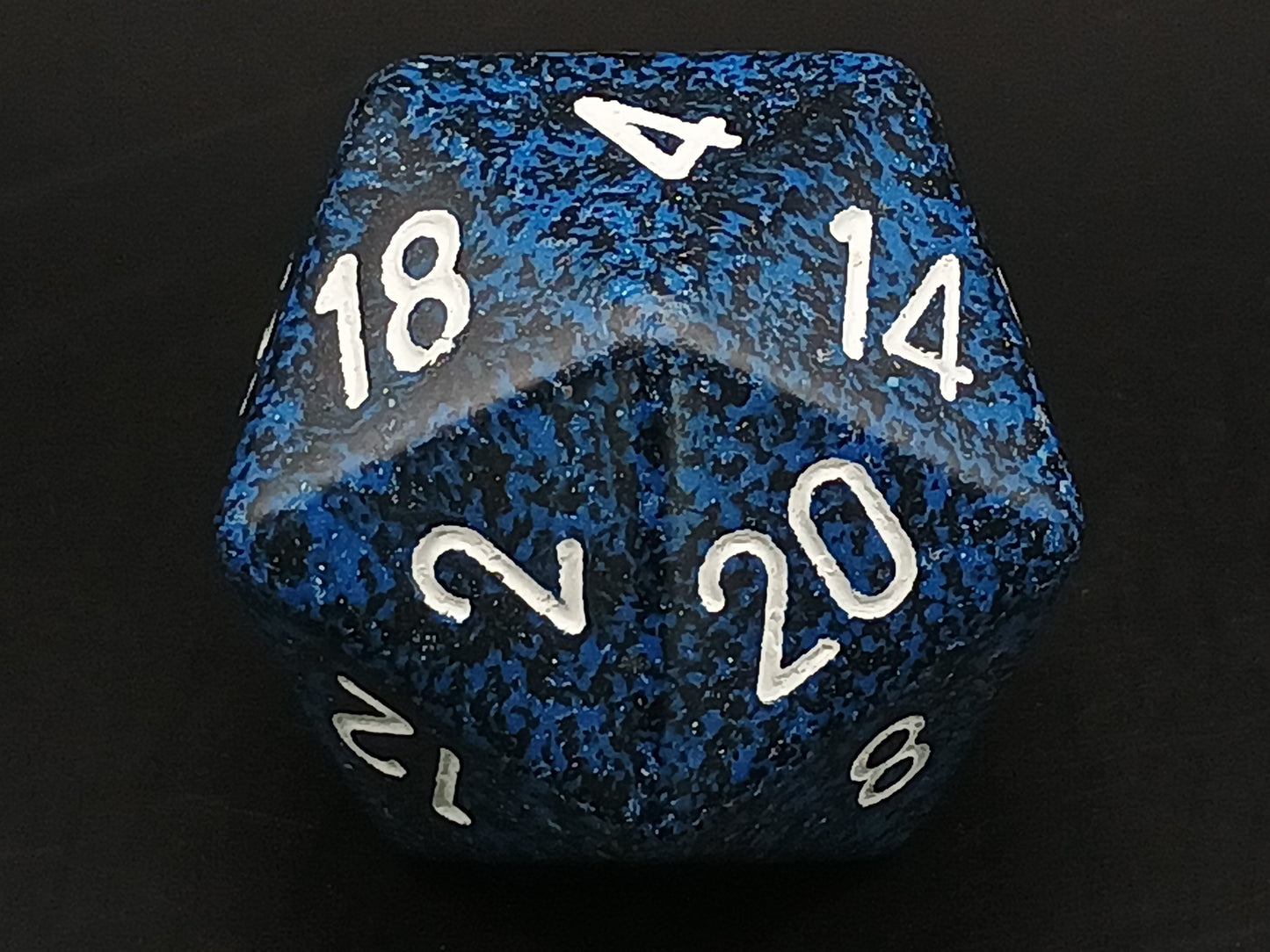 34 mm 20-sided, Speckled Stealth