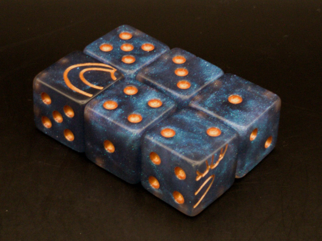 Set 6 6-zijdig, Kitten dice