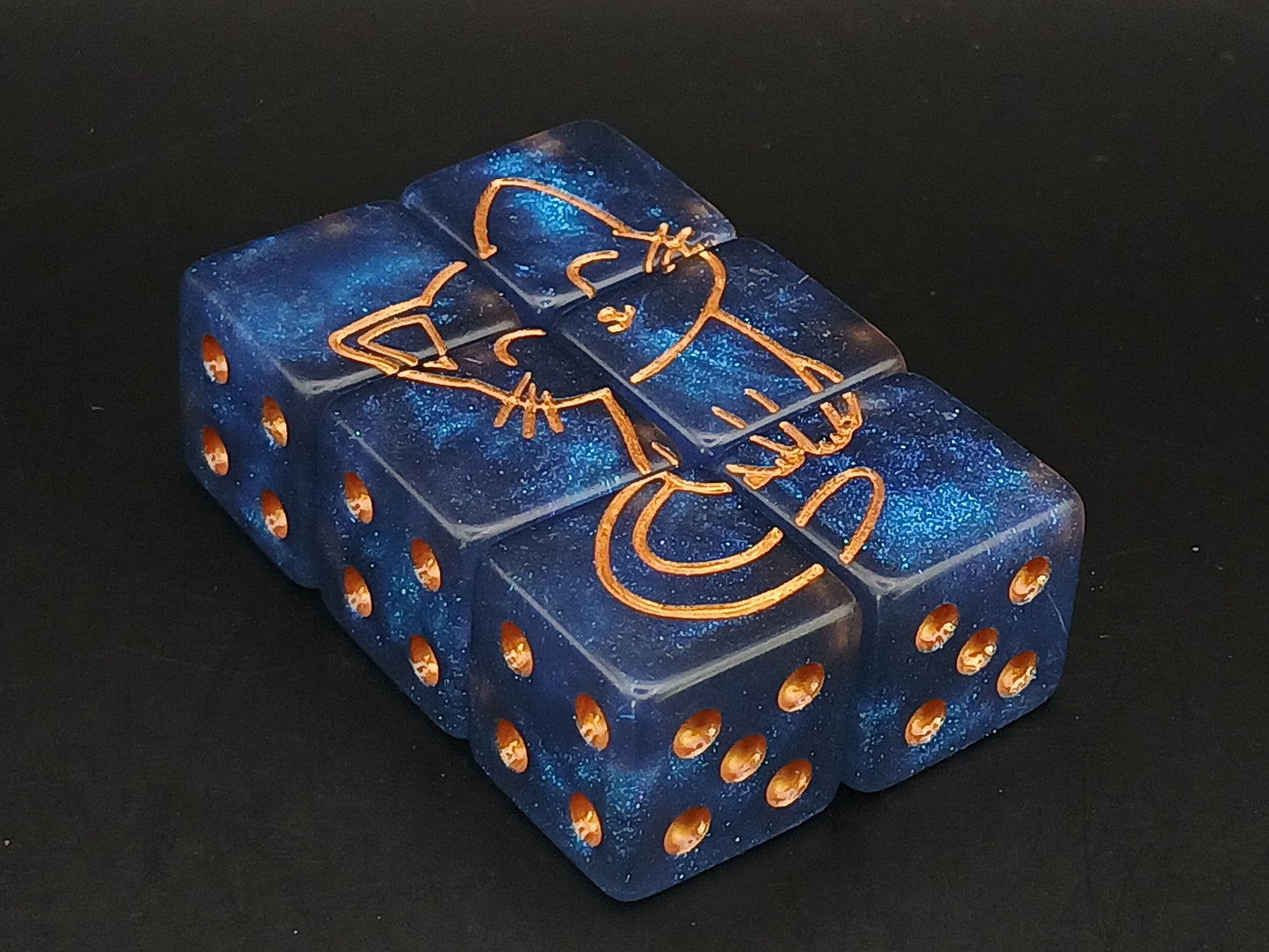 Set 6 6-zijdig, Kitten dice
