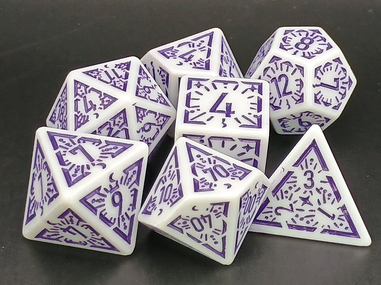 Chrono Flare polydice set
