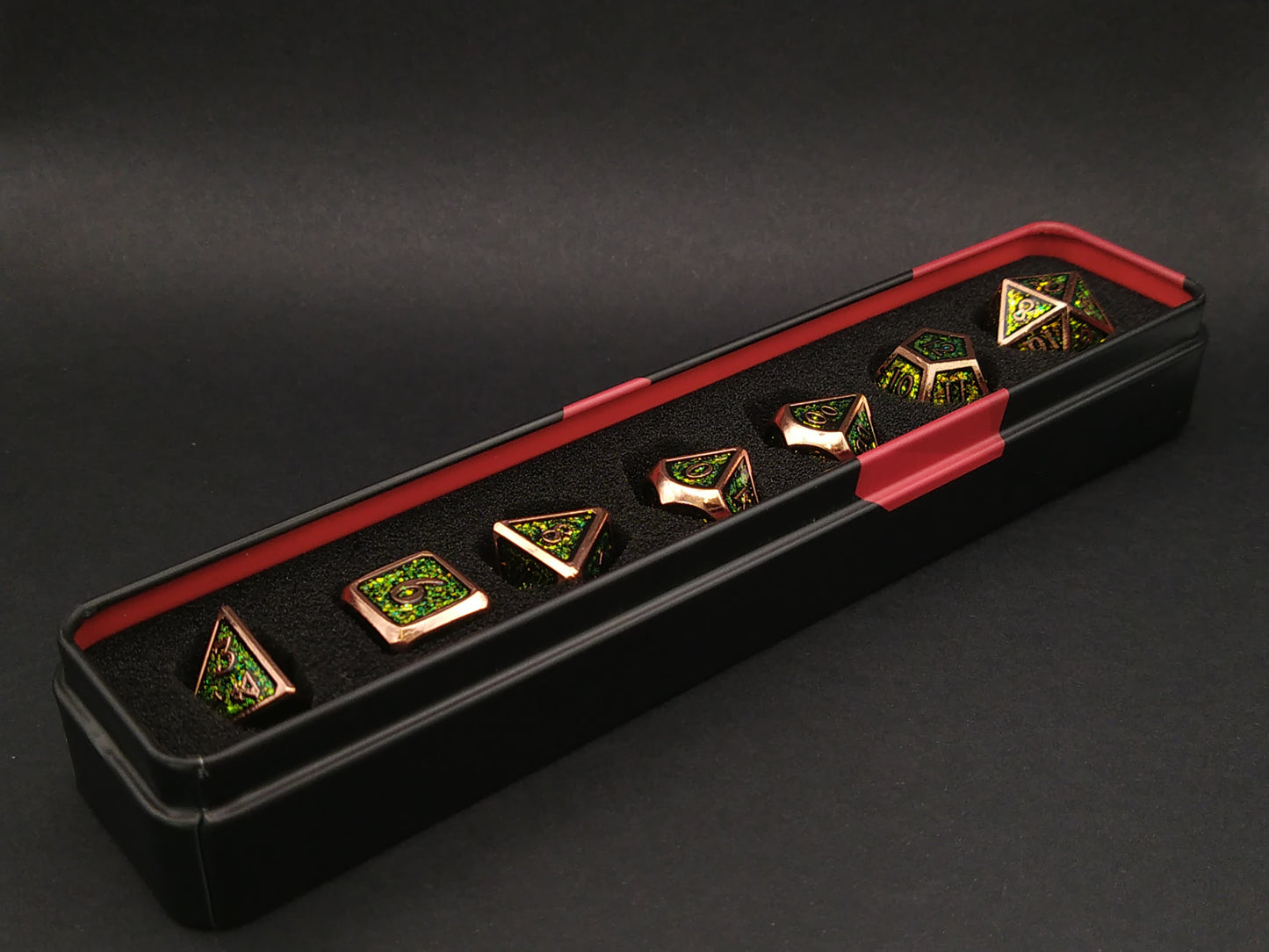 Metal Polydice set - Chromatic Chameleon