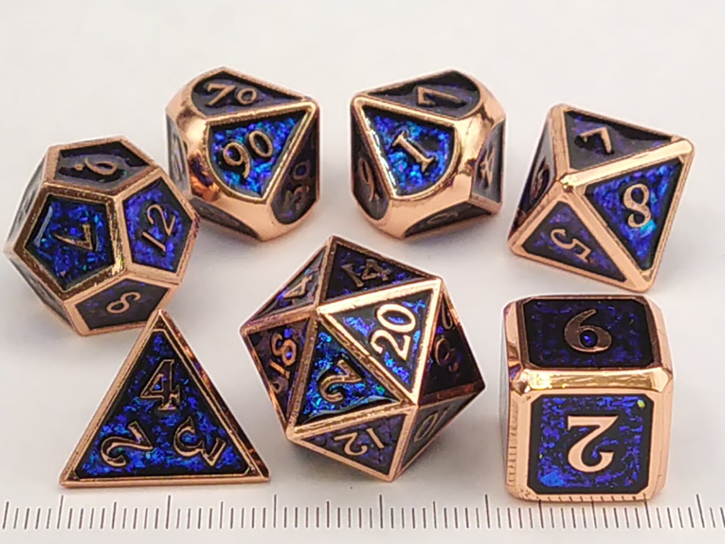 Metal Polydice set - Majestic Chameleon