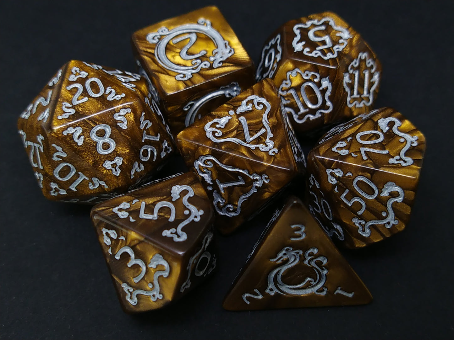 Serpent polydice set