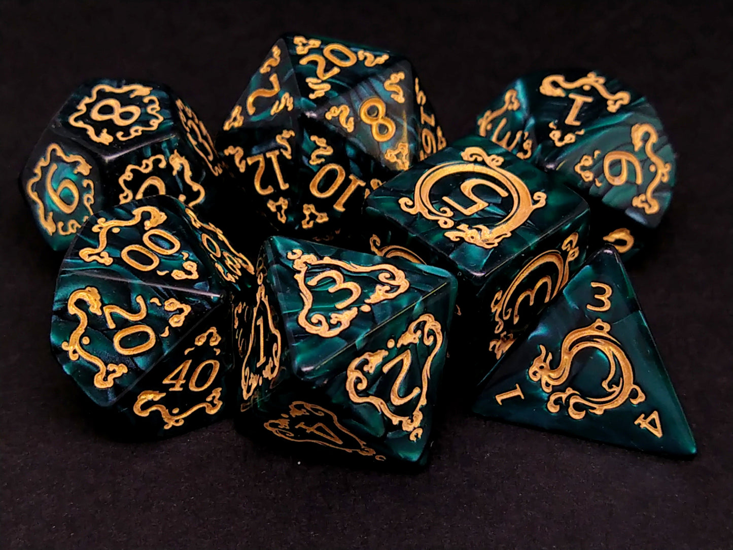 Serpent polydice set