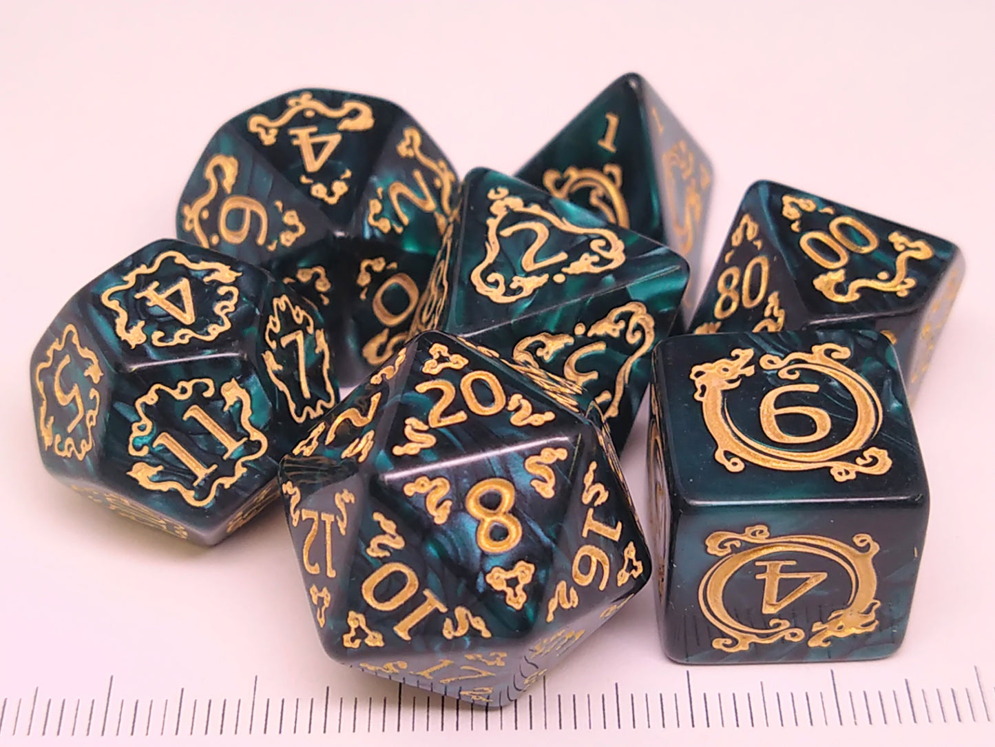 Serpent polydice set