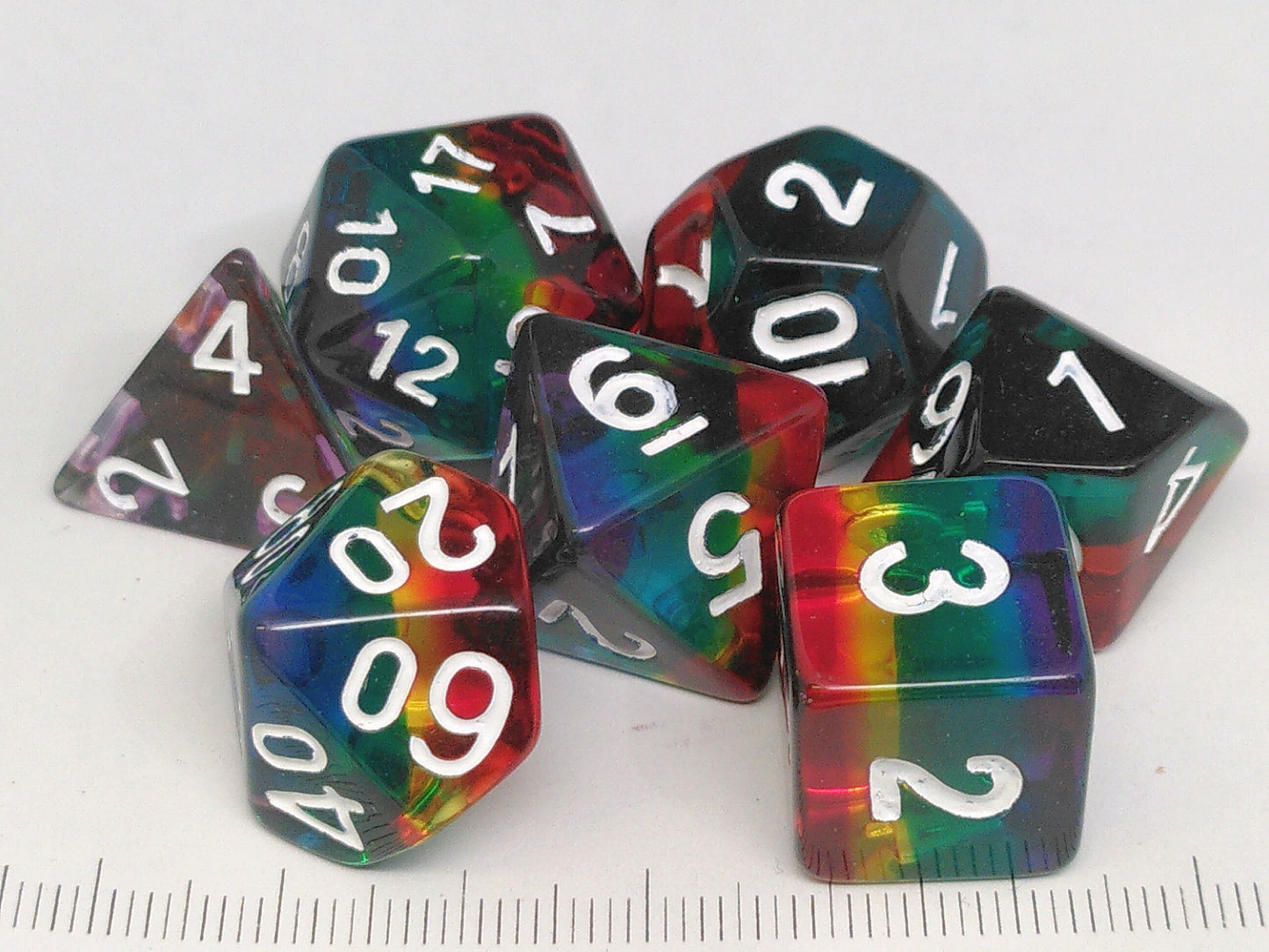 Prismatic Pride Strata Polydice set