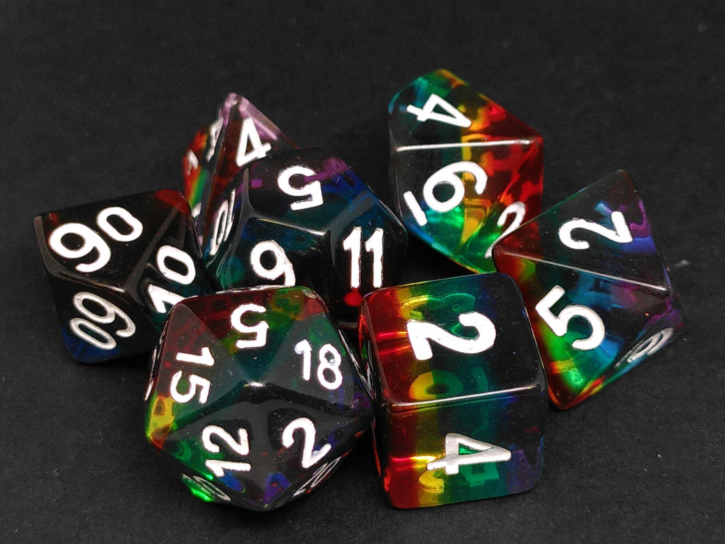 Prismatic Pride Strata Polydice set