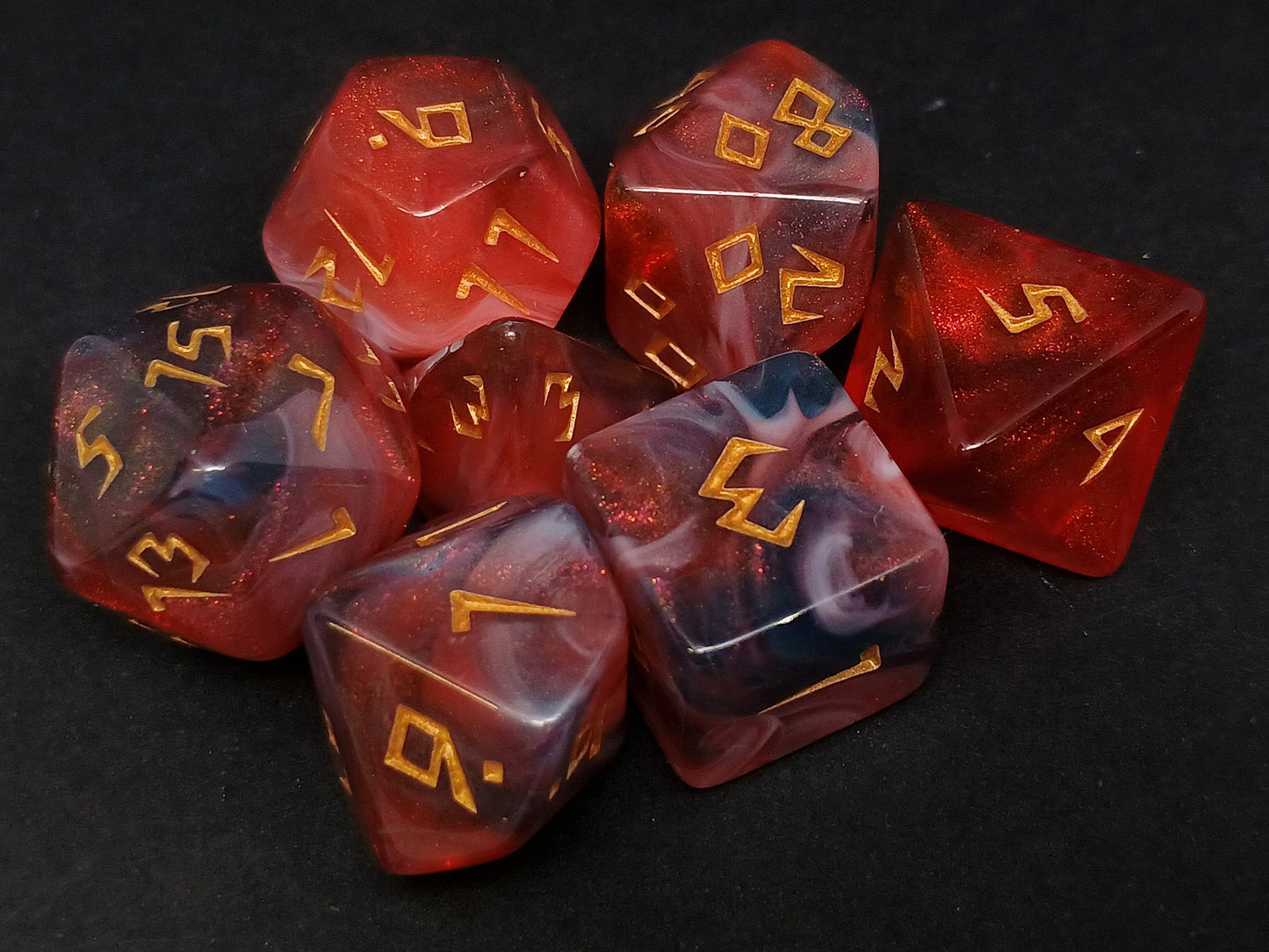 Sigil of Immolation polydice set