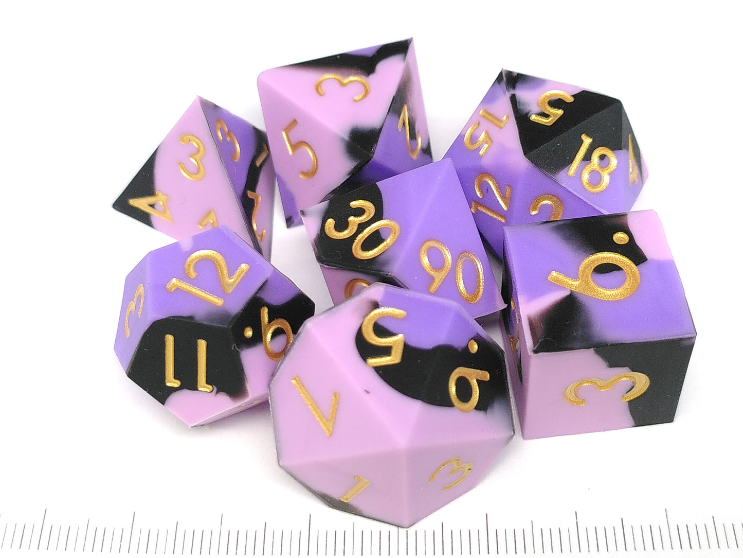 Bouncy Mirror Maze polydice set
