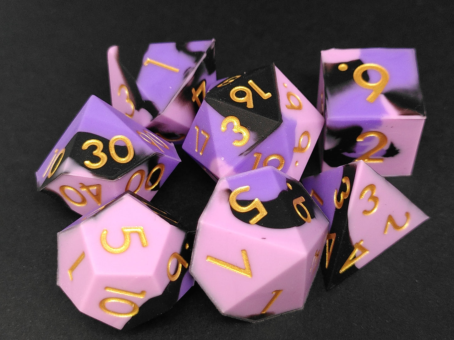 Bouncy Mirror Maze polydice set