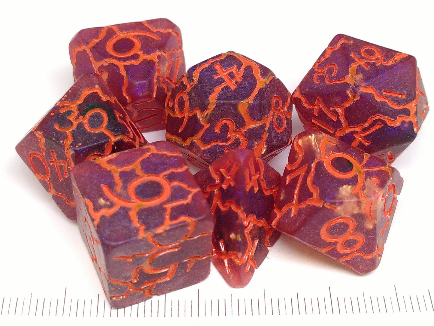 Hex of Rage polydice set