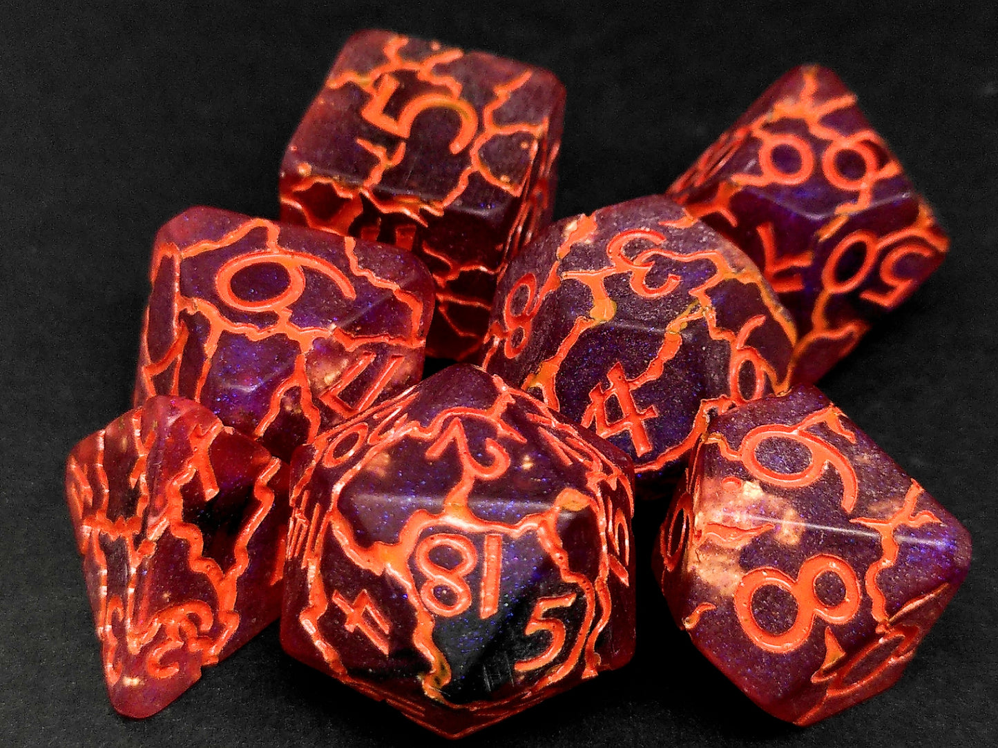 Hex of Rage polydice set