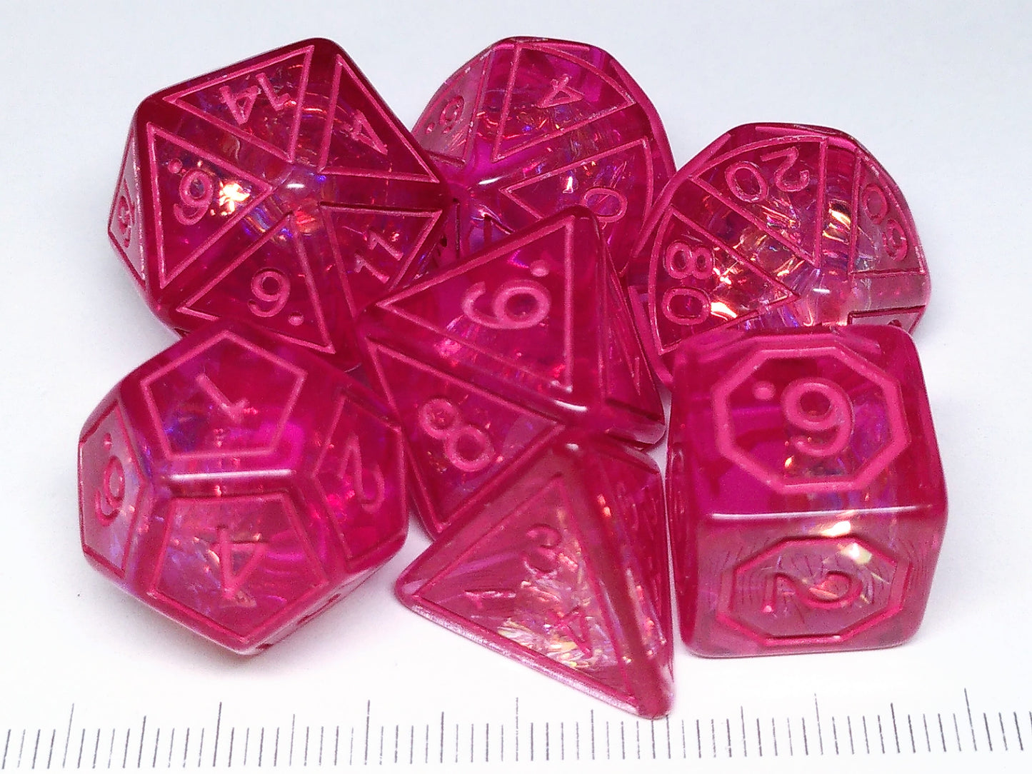 Oracle of Flowers polydice set