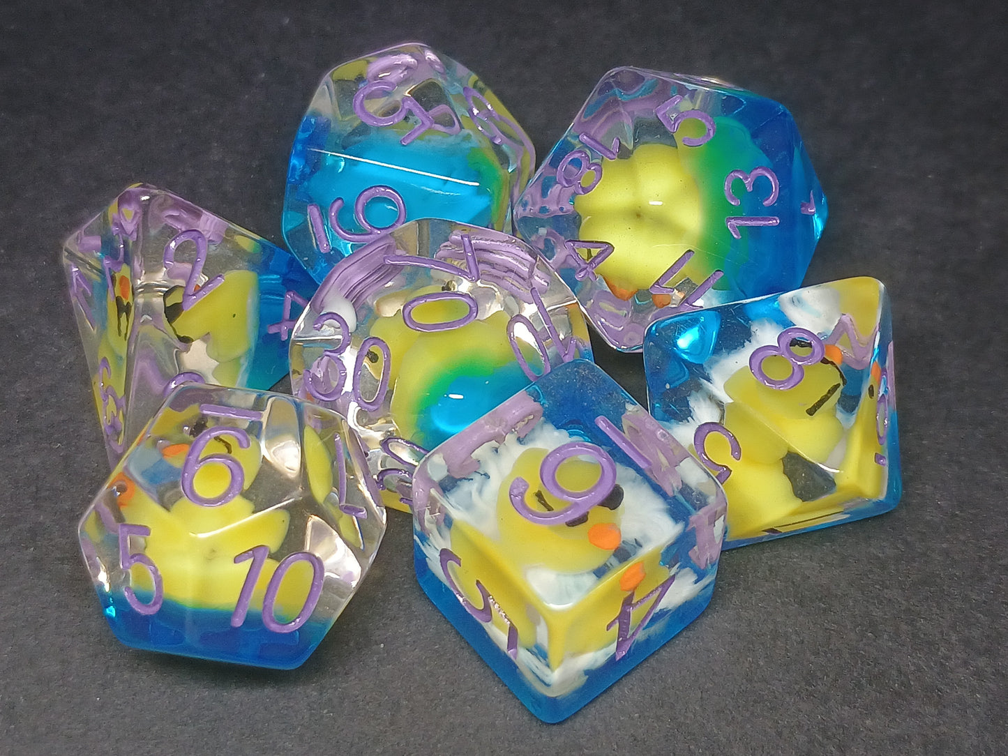 Cool Duck Nucleus polydice set
