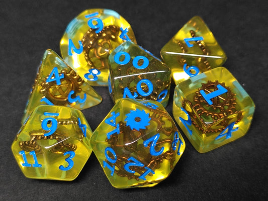 Bells Hells dice set - Fresh Cut Grass