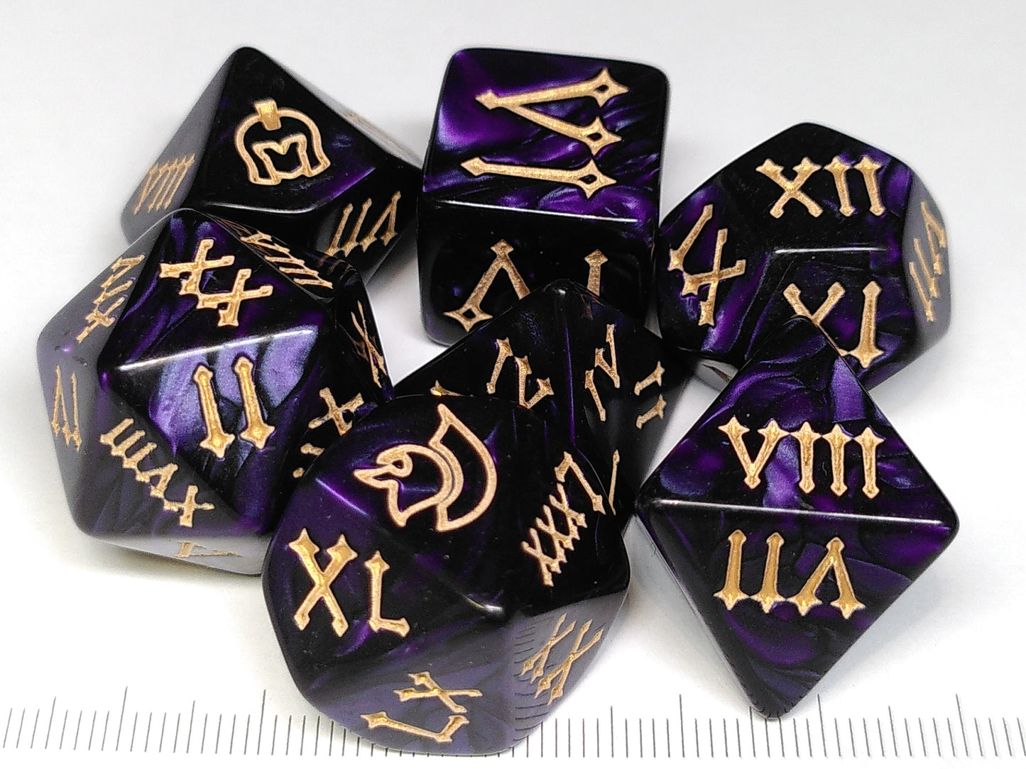 Legion polydice set - Purple