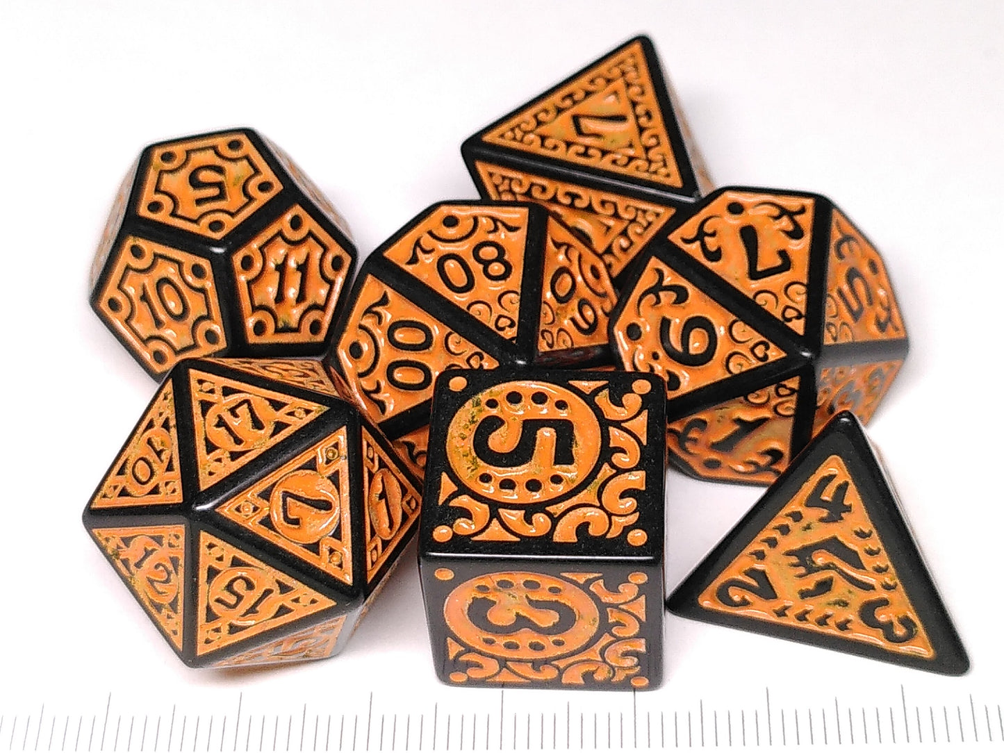 Rusted Fortress polydice set