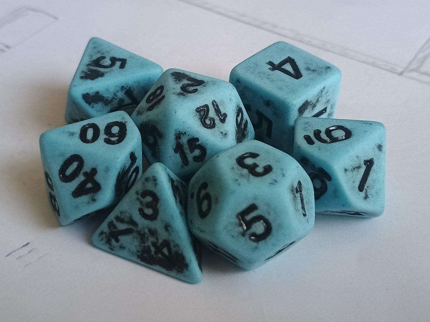 Marine Salvage Polydice Set