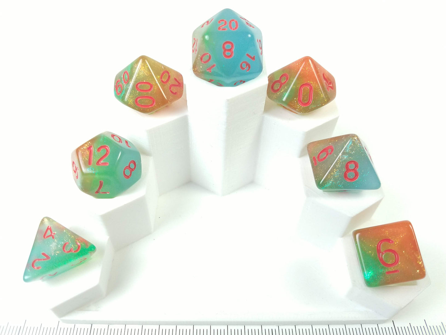 Cosmic Courage polydice set