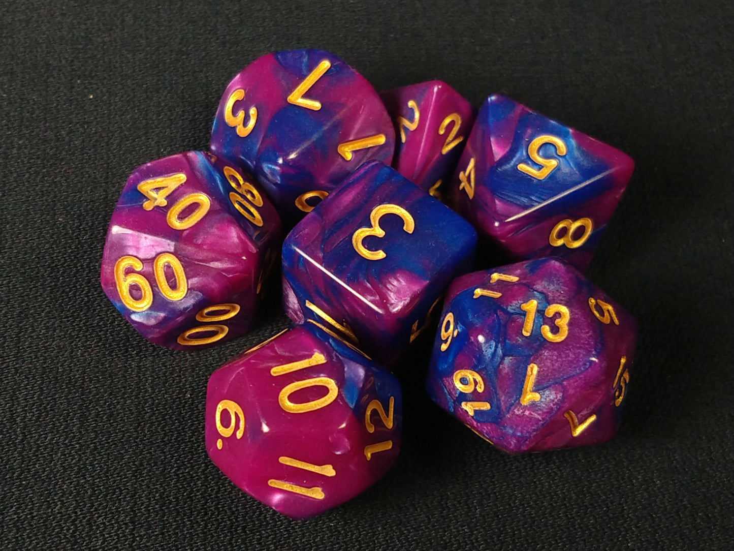 Elemental Glory polydice set