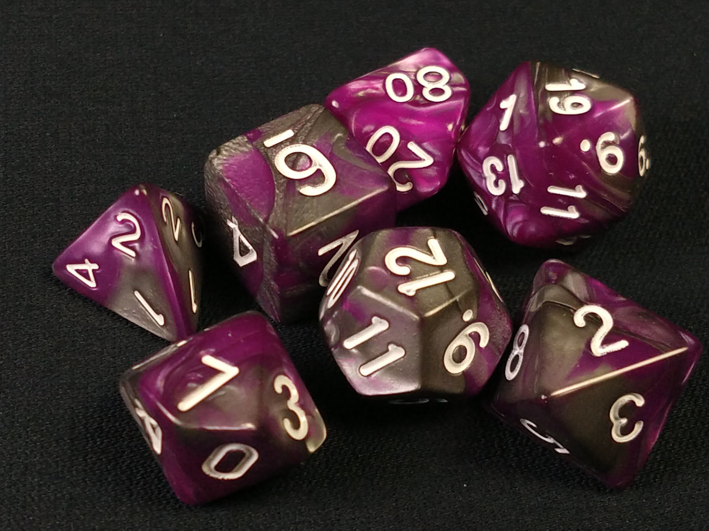 Elemental Underdark polydice set