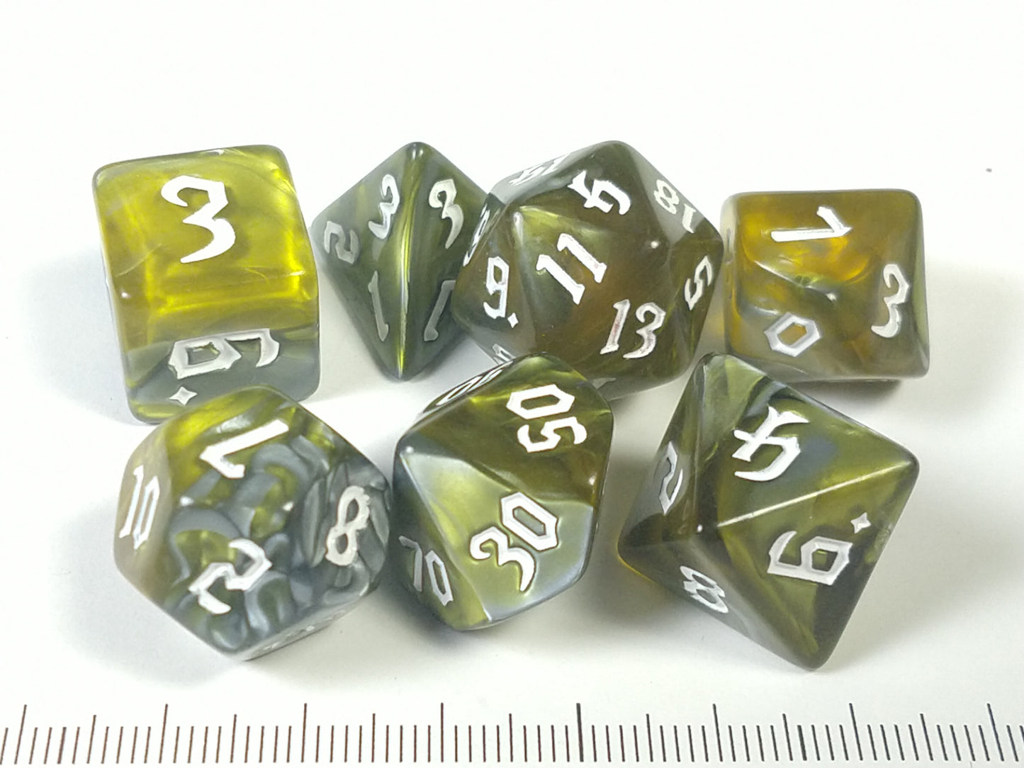 New Alchemy - Uranium polydice set