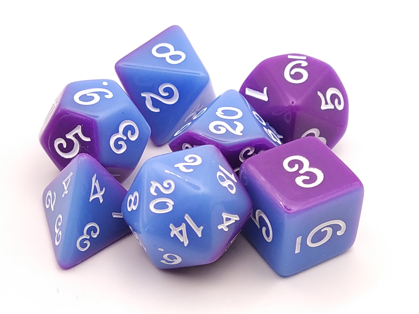 Piebald Berry polydice set