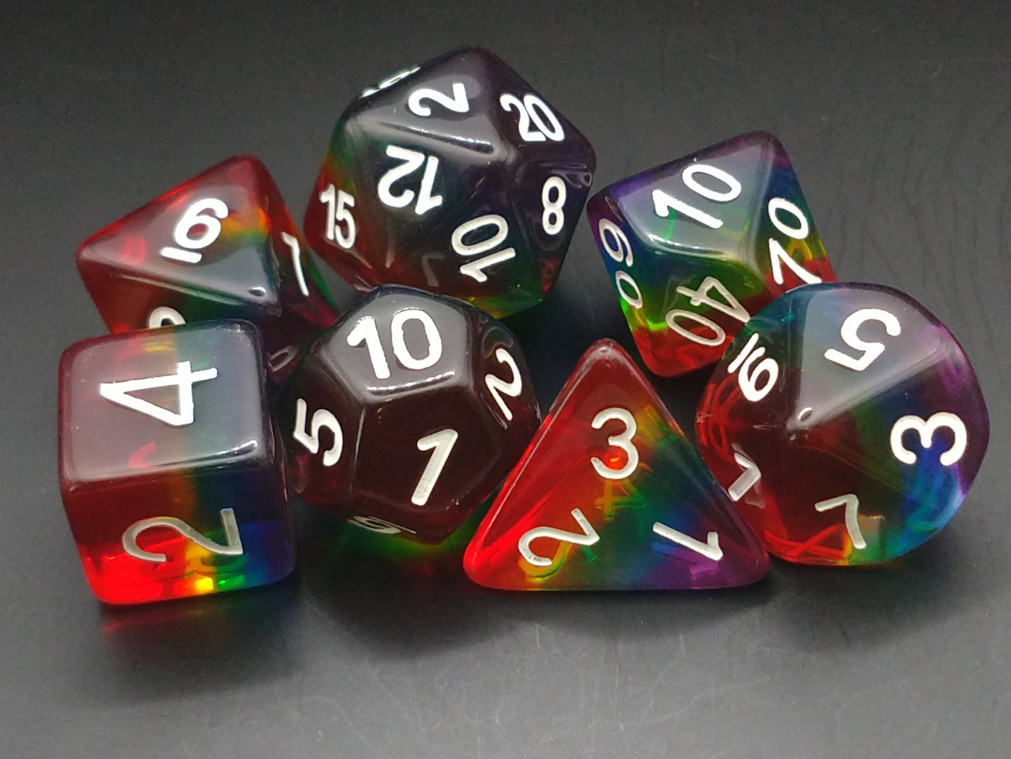 Prismatic Pride Strata Polydice set