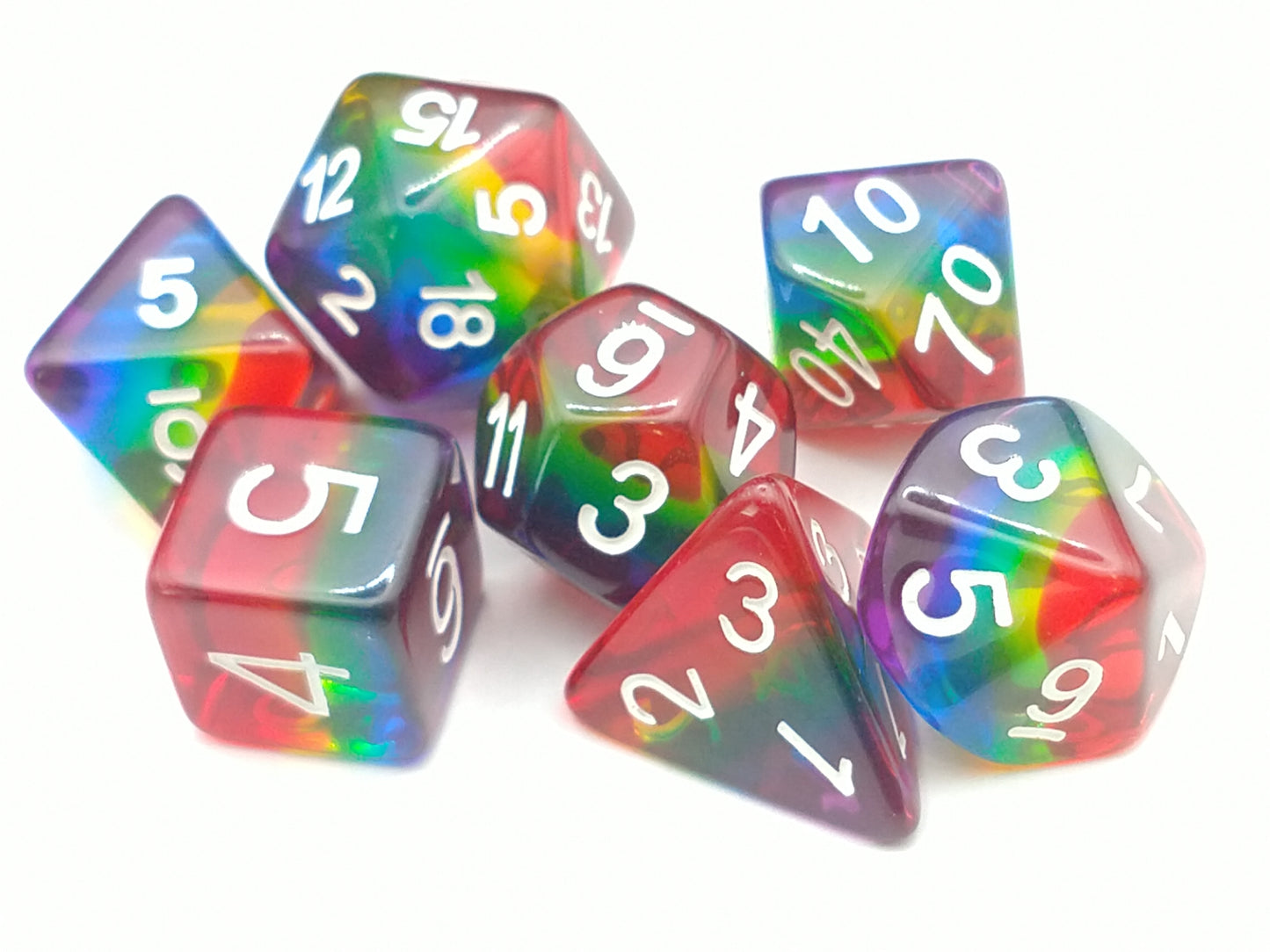 Prismatic Pride Strata Polydice set