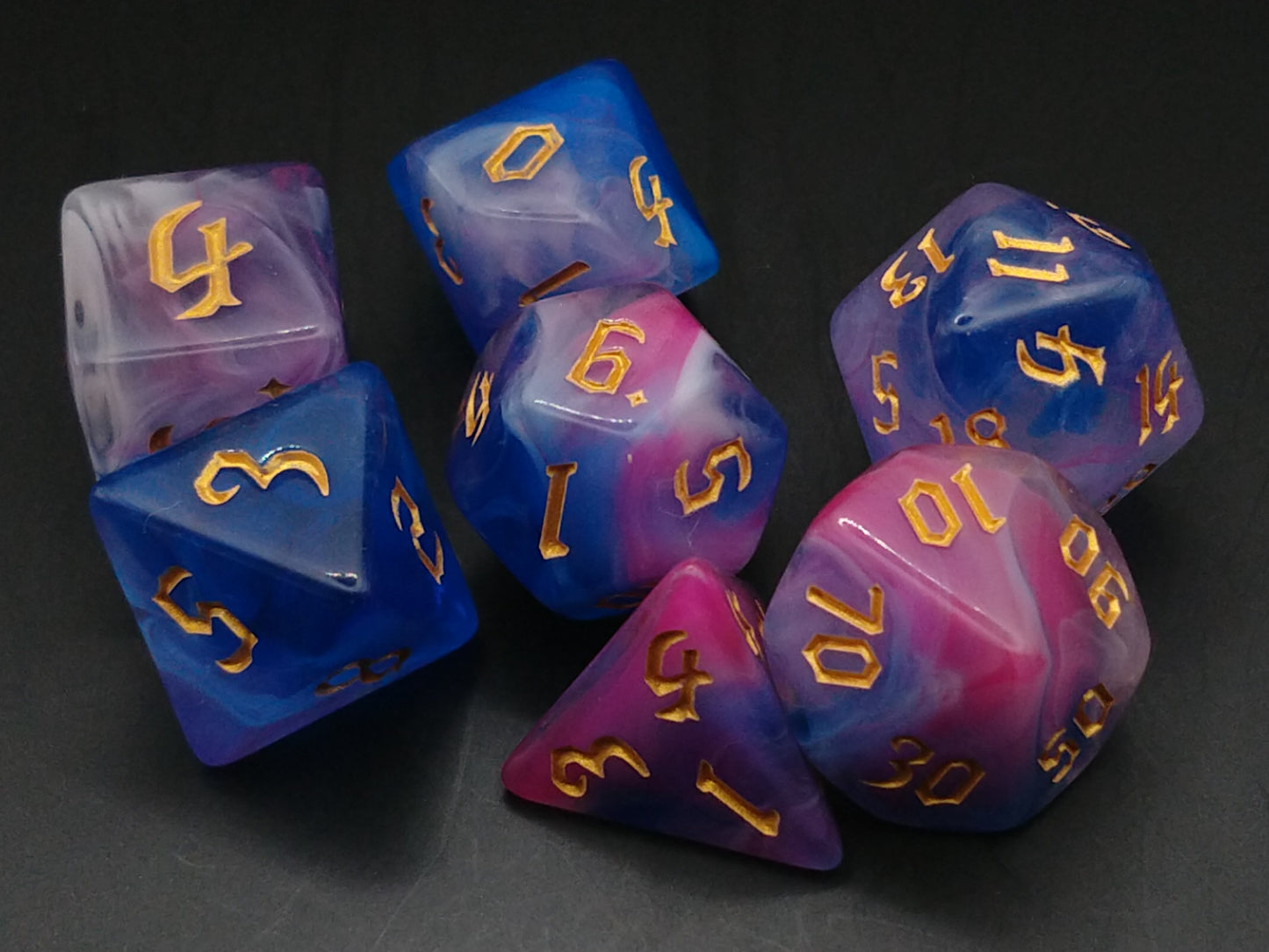 Plane of Bytopia polydice set