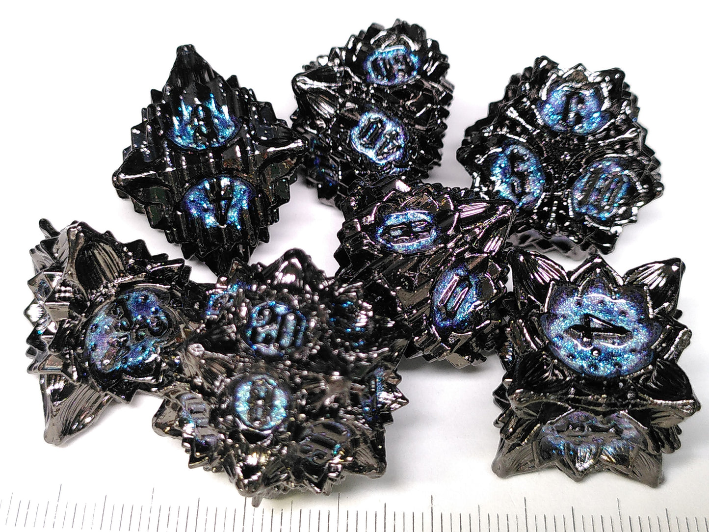 Erisian Bloom metal polydice set
