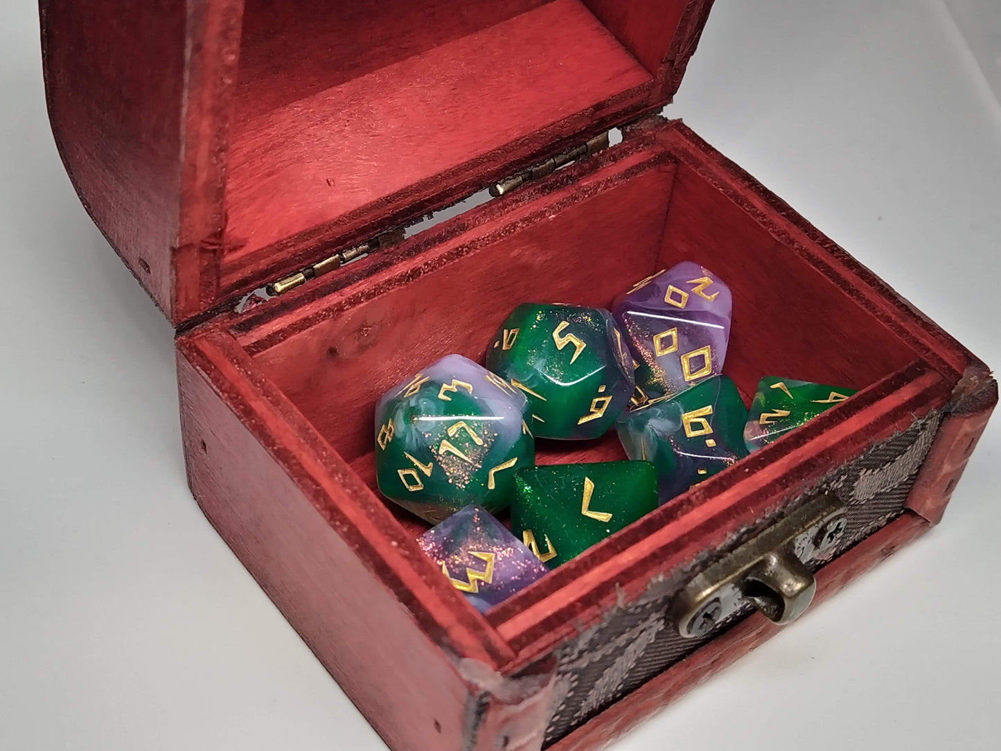 Wooden Dice box - small