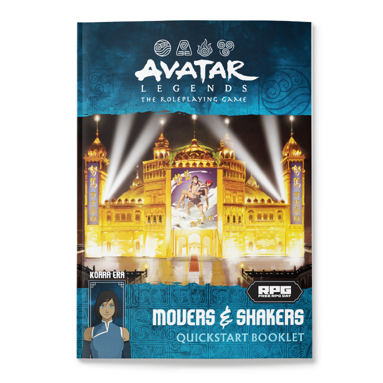Avatar Legends - Movers and Shakers - Quickstart booklet (incl. PDF)