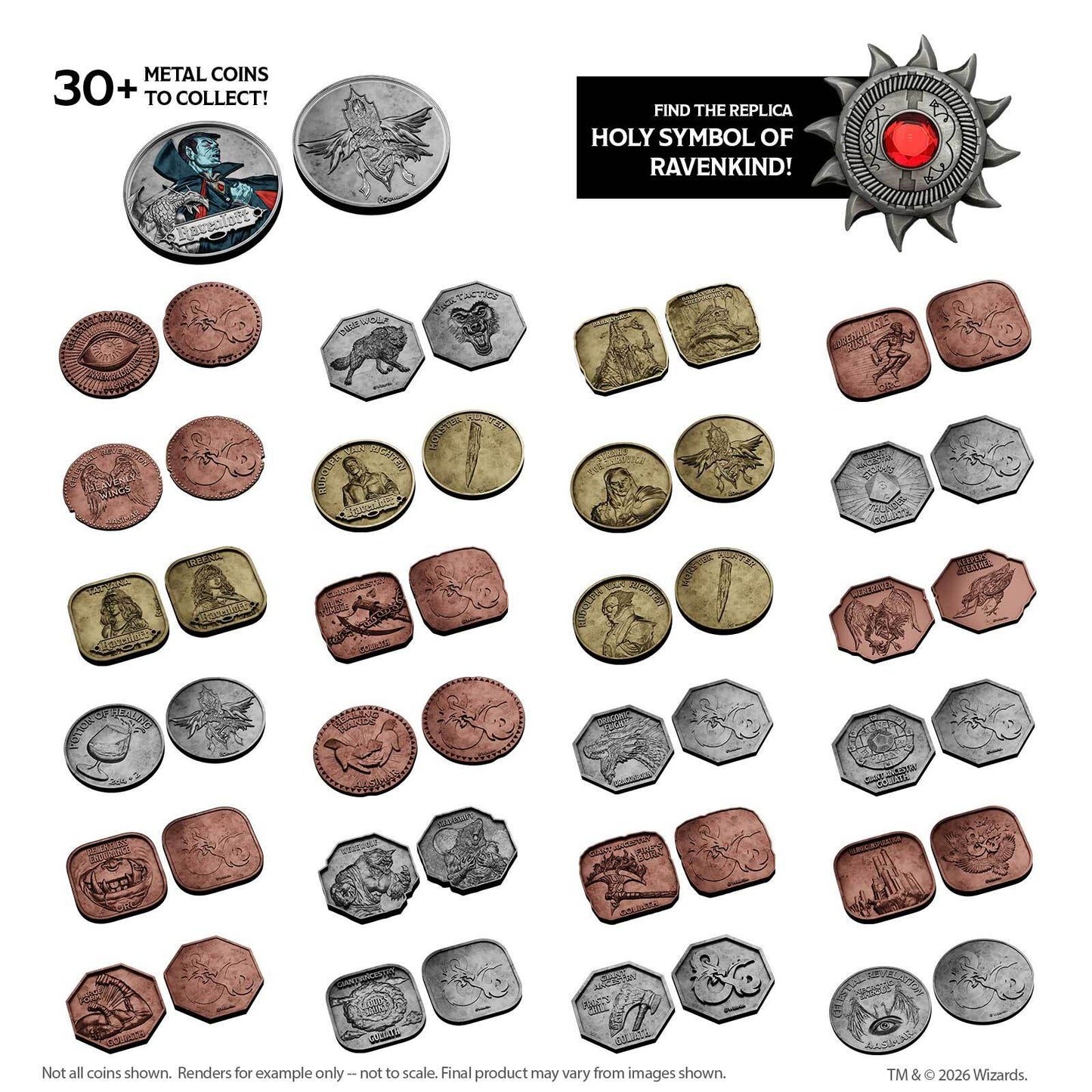 Dungeons and Dragons - Castle Ravenloft Treasure Packs