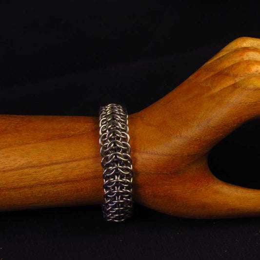 Armband - Interwoven 4 in 1 - Titanium -