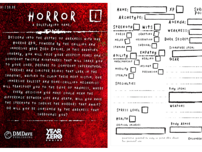 Horror the RPG