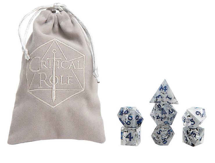 Critical Role Champion Dice Set - Yasha Nydoorin