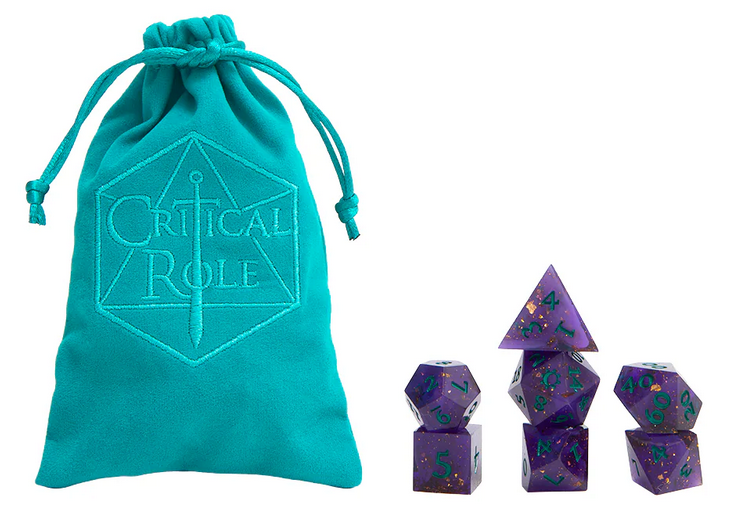 Critical Role Champion Dice Set - Mollymauk Tealeaf