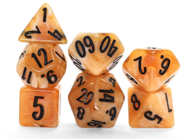 Marigold polydice set