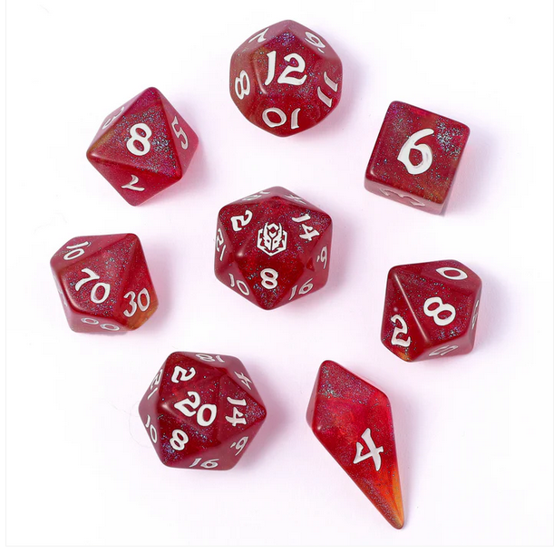 Hymgho Dice Set - Infernal Spark