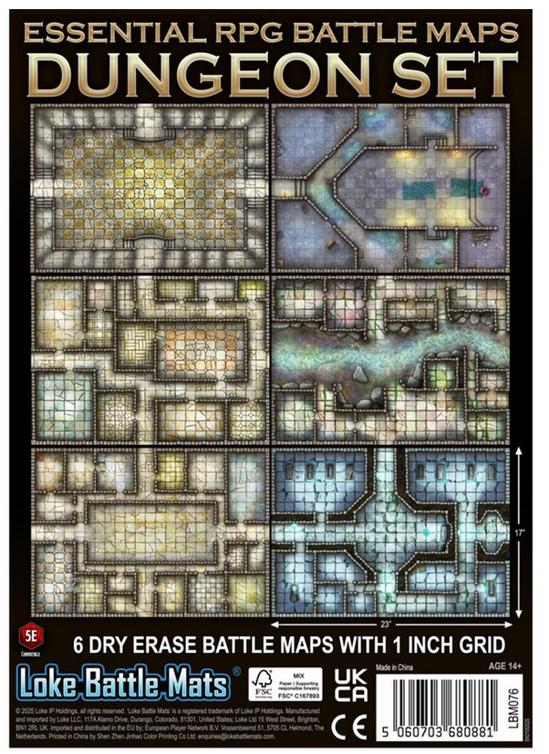 Essential RPG Battle Maps - Dungeon Set
