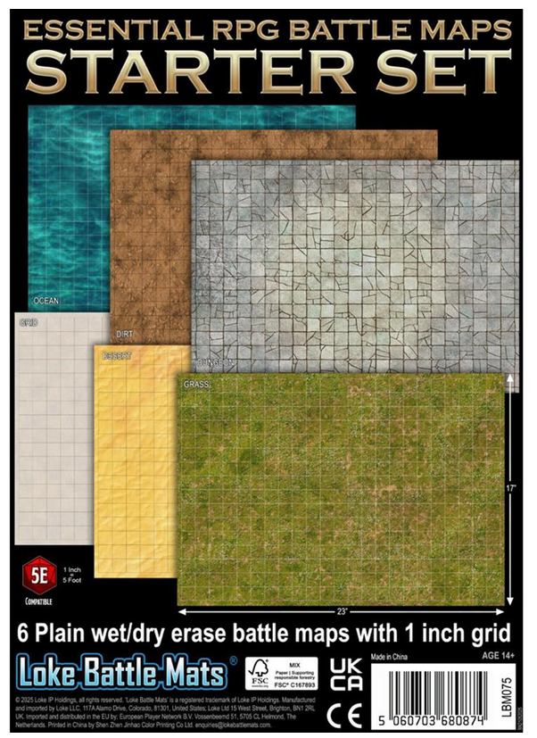 Essential RPG Battle Maps - Starter Set