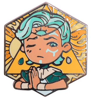 Heroes of Aramán Chibi Pin - Wicander "Wick" Halovar