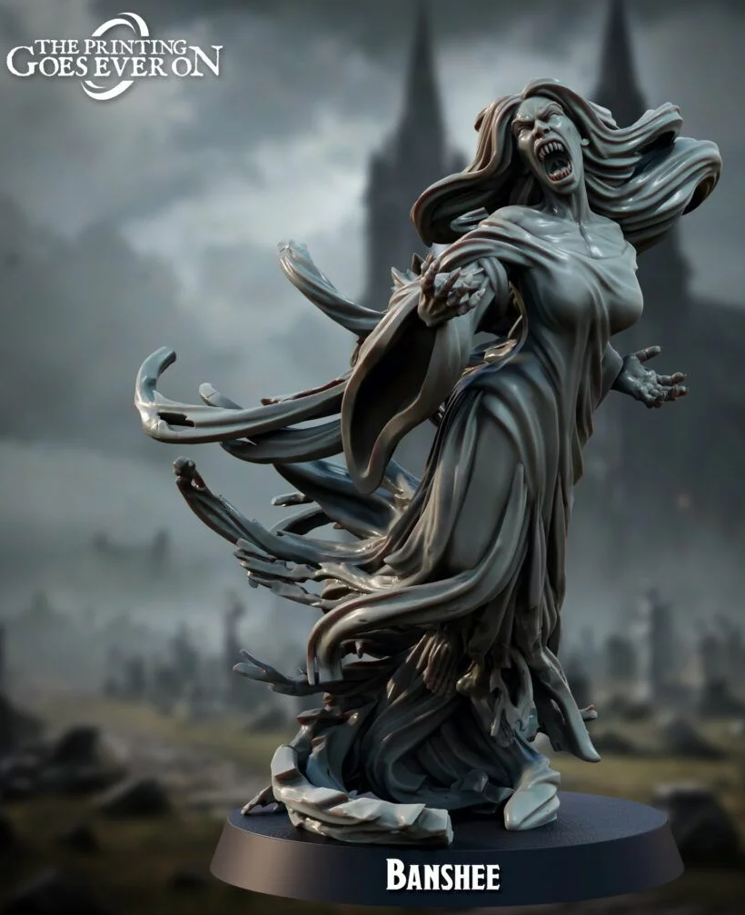 Ever On miniatures - Banshee