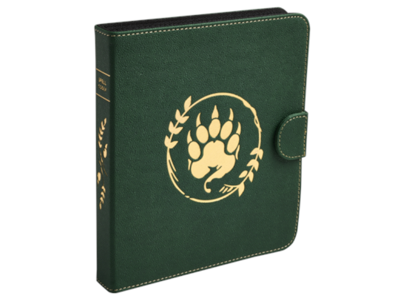 Dragon Shield Spell Codex - Forest Green