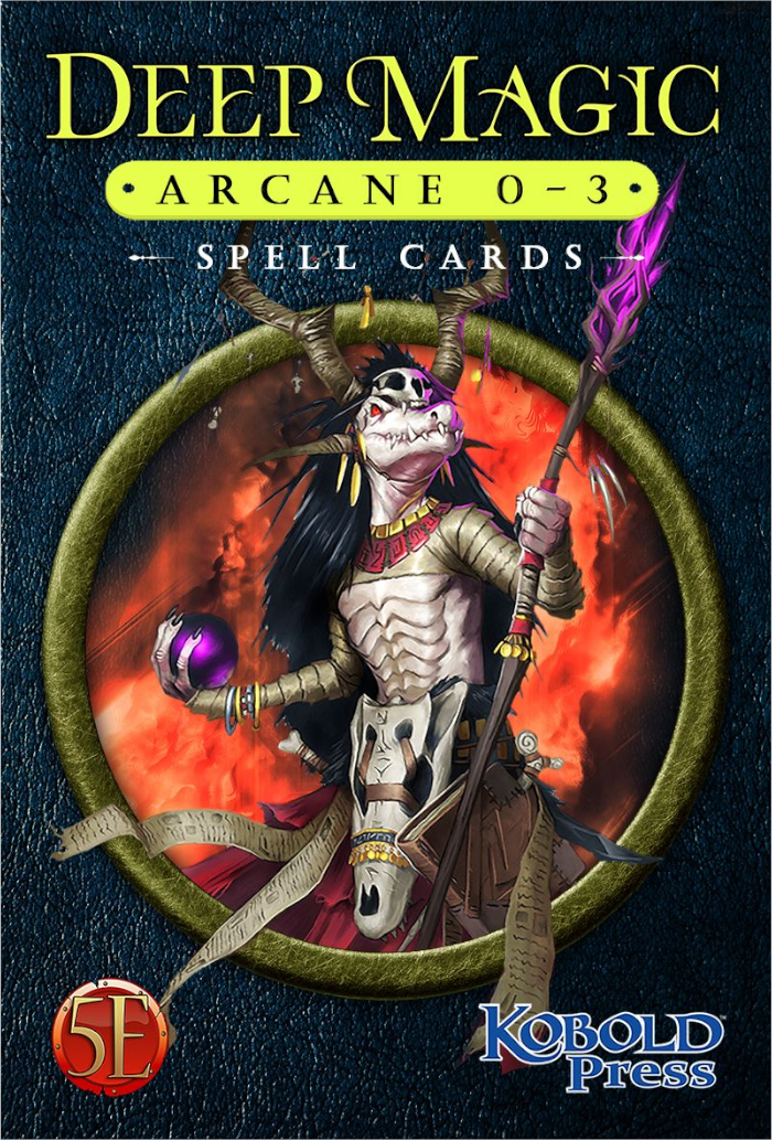 Deep Magic - Arcane Spell cards 0-3